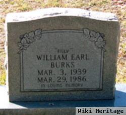 William Earl "billy" Burks