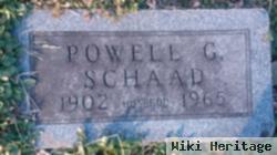 Powell G Schaad