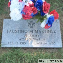 Faustino M Martinez
