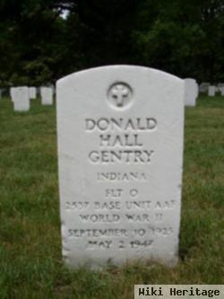 Donald Hall Gentry