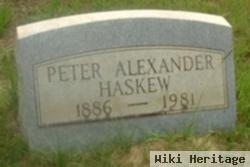 Peter Alexander Haskew