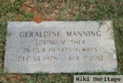 Geraldine "gerry" Manning