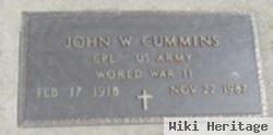 John W Cummins