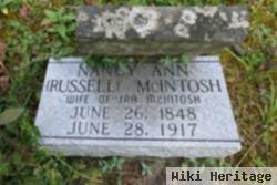 Nancy Ann Russell Mcintosh