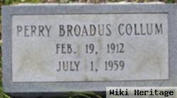 Perry Broadus Collum