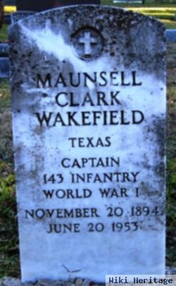 Maunsell Clark Wakefield