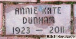 Annie "kate" Bailey Dunham