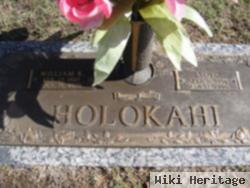 William K Holokahi