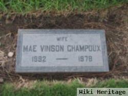 Mae Vinson Champoux