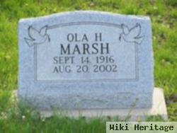 Ola H Marsh