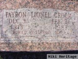 Fayron Lionel Croom