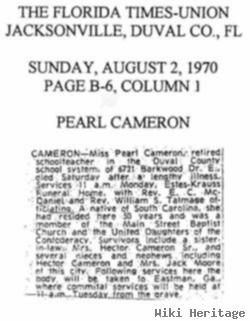 Pearl Cameron