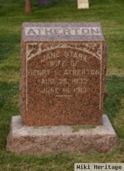 Jane Stark Atherton