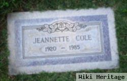 Jeannette Cole