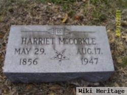 Harriet Schultz Mccorkle