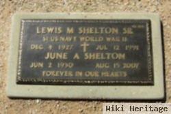 Lewis Mark Shelton, Sr