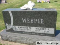 Mildred P Weepie