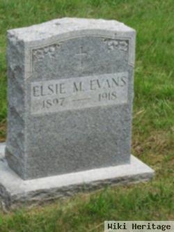 Elsie M Evans