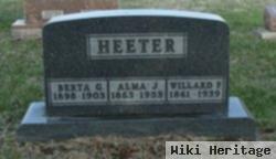 Willard F Heeter