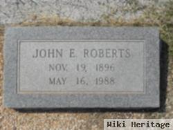 John E Roberts