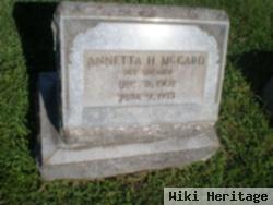 Annetta H. Shearer Mccard