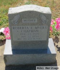 Roberta E. Myers Chapman