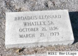 Broadus Leonard Whatley, Sr