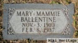Mary Mammie Ballentine