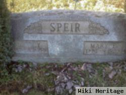 Mary E Speir