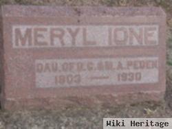 Meryl Ione Peden