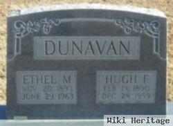 Hugh F Dunavan