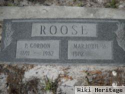 P. Gordon Roose