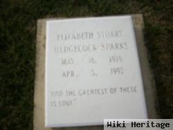 Elizabeth Stuart Hedgecock Sparks