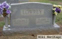 Blanche L Lowrey