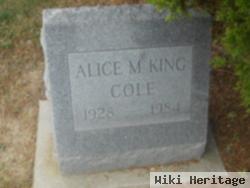 Alice M King Cole