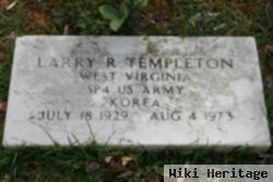 Larry R Templeton