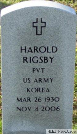 Harold Rigsby