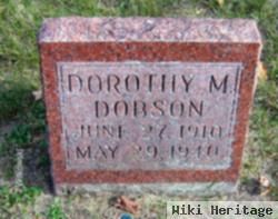 Dorothy Marie Behm Dobson