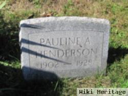 Pauline A Henderson