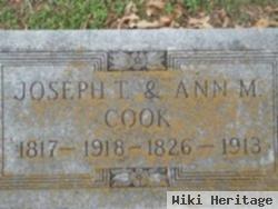 Joseph T Cook