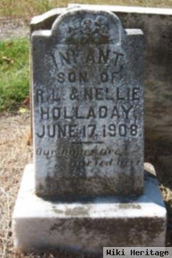 Infant Son Of R L And Nellie Holladay