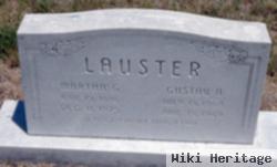 Martha E. Guenther Lauster