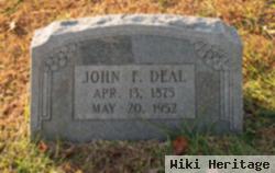 John F. Deal