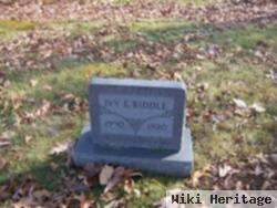 Ivy E. Riddle