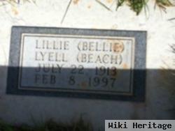 Lillie "bellie" Beach Lyell