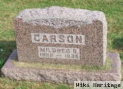 Mildred R Carson