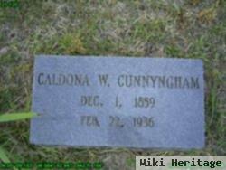 Caldona W. Cunnyngham