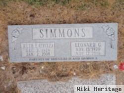 Leonard Glenn Simmons