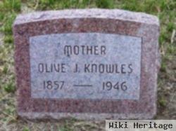 Olive J Knowles