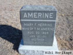 Mary Frances Herring Amerine